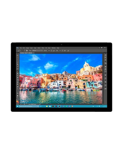 Refurbished Microsoft Surface Pro 4 | 12.3 inch | 6e generatie i5 | 128GB SSD | 4GB RAM | Virtueel Toetsenbord | Exclusief Pen