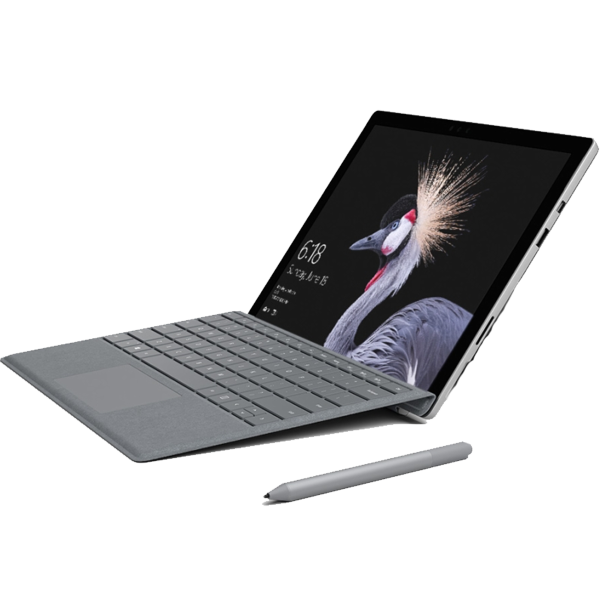 Microsoft Surface Pro 4 | 12.3 inch | 6e generatie i5 | 128GB SSD | 4GB RAM | Grijs QWERTY toetsenbord | Inclusief Pen