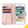 Wallet Softcase Booktype iPhone SE / 5 / 5s - Rosé Goud / Rosé Gold