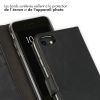 Selencia Echt Lederen Bookcase iPhone SE (2022 / 2020) / 8 / 7 / 6(s)