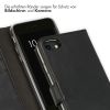 Selencia Echt Lederen Bookcase iPhone SE (2022 / 2020) / 8 / 7 / 6(s)