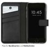 Selencia Echt Lederen Bookcase iPhone SE (2022 / 2020) / 8 / 7 / 6(s)