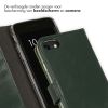 Selencia Echt Lederen Bookcase iPhone SE (2022 / 2020) / 8 / 7 / 6(s)