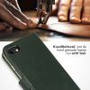 Selencia Echt Lederen Bookcase iPhone SE (2022 / 2020) / 8 / 7 / 6(s)