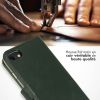 Selencia Echt Lederen Bookcase iPhone SE (2022 / 2020) / 8 / 7 / 6(s)