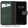 Selencia Echt Lederen Bookcase iPhone SE (2022 / 2020) / 8 / 7 / 6(s)