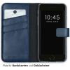 Selencia Echt Lederen Bookcase iPhone SE (2022 / 2020) / 8 / 7 / 6(s)