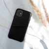 Vayu Vegan Lederen Backcover iPhone SE (2020) / 8 / 7 / 6(s) - Zwart / Black