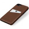 Vayu Vegan Lederen Backcover iPhone SE (2020) / 8 / 7 / 6(s) - Bruin / Brown