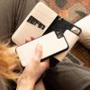 2-in-1 Slang Bookcase iPhone SE (2020) / 8 / 7 / 6(s) - Wit / White