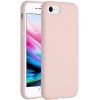 Accezz Liquid Silicone Backcover iPhone SE (2022 / 2020) / 8 / 7 - Roze / Rosa / Pink