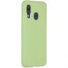 Liquid Silicone Backcover Samsung Galaxy A40 - Groen - Groen / Green