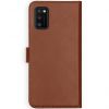 Selencia Echt Lederen Bookcase Samsung Galaxy A41 - Lichtbruin / Hellbraun  / Light Brown