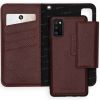 Selencia 2-in-1 Uitneembare Slang Bookcase Galaxy A41 - Donkerrood / Dunkelrot / Dark Red