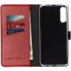 Selencia Echt Lederen Bookcase Samsung Galaxy A50 / A30s - Rood / Rot / Red