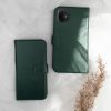 Selencia Echt Lederen Bookcase Samsung Galaxy A51 - Groen / Grün  / Green
