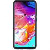 Liquid Silicone Backcover Samsung Galaxy A70 - Blauw - Blauw / Blue