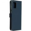 Selencia Echt Lederen Bookcase Samsung Galaxy A71 - Blauw / Blau / Blue