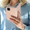 Selencia Echt Lederen Bookcase Samsung Galaxy A71 - Roze / Rosa / Pink