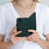 Selencia Echt Lederen Bookcase Samsung Galaxy S8