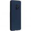 Liquid Silicone Backcover Samsung Galaxy S9 - Blauw - Blauw / Blue