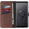 Selencia Echt Lederen Bookcase Samsung Galaxy S9 Plus