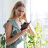 Selencia Echt Lederen Bookcase Samsung Galaxy S9 Plus