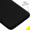 Liquid Silicone Backcover Samsung Galaxy S10e - Zwart - Zwart / Black