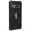 Monarch Carbon Backcover Samsung Galaxy S10 - Zwart - Zwart / Black