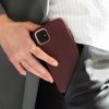 Selencia Gaia Slang Backcover Samsung Galaxy S10 - Donkerrood / Dunkelrot / Dark Red