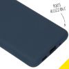 Accezz Liquid Silicone Backcover Samsung Galaxy S20 Plus - Blauw / Blau / Blue