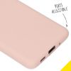 Accezz Liquid Silicone Backcover Samsung Galaxy S20 Plus - Roze / Rosa / Pink