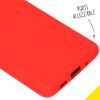Accezz Liquid Silicone Backcover Samsung Galaxy S20 Plus - Rood / Rot / Red
