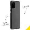 Accezz Clear Backcover Samsung Galaxy S20 Plus - Transparant / Transparent