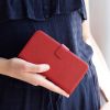 Selencia Echt Lederen Bookcase Samsung Galaxy S20 Plus - Rood / Rot / Red