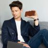 Selencia Echt Lederen Bookcase Samsung Galaxy S20 Plus - Lichtbruin / Hellbraun  / Light Brown