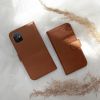 Selencia Echt Lederen Bookcase Samsung Galaxy S20 Plus - Lichtbruin / Hellbraun  / Light Brown
