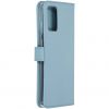 Selencia Echt Lederen Bookcase Samsung Galaxy S20 Plus - Lichtblauw / Hellblau / Light Blue