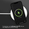 Accezz Liquid Silicone Backcover iPhone Xs / X - Zwart / Schwarz / Black