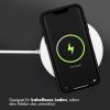 Accezz Liquid Silicone Backcover iPhone Xs / X - Zwart / Schwarz / Black