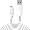 Accezz Lightning naar USB kabel - MFi certificering - 2 meter - Wit / Weiß / White