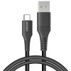 Accezz USB-C naar USB kabel - 1 meter - Zwart / Schwarz / Black