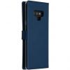Echt Lederen Booktype Samsung Galaxy Note 9 - Blauw / Blue