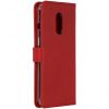 Echt Lederen Booktype OnePlus 7 - Rood - Rood / Red