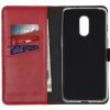 Echt Lederen Booktype OnePlus 7 - Rood - Rood / Red