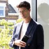 Selencia Lederen Bookcase OnePlus 7 Pro - Zwart / Schwarz / Black