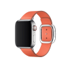 Apple Watch 38/40 mm Leren Loop HorlogeBand Oranje