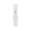 Apple Watch Series 8 | 45mm | Aluminium Case Sterrenlicht Wit | Wit sportbandje | GPS | WiFi + 4G