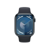 Apple Watch Series 9 | 45mm | Aluminium Case Middernacht | Middernacht sportbandje S/M | GPS | WiFi + 4G
