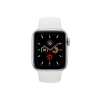 Apple Watch Series 5 | 40mm | Aluminium Case Zilver | Wit sportbandje | GPS | WiFi